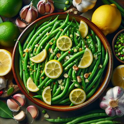 Image of South Beach Green Beans with Garlic and Lemon