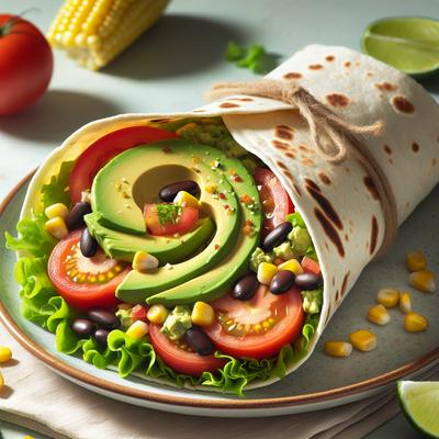 Image of South Florida Avocado Summer Wrap