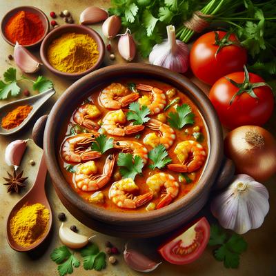 Image of South Indian Shrimp Curry