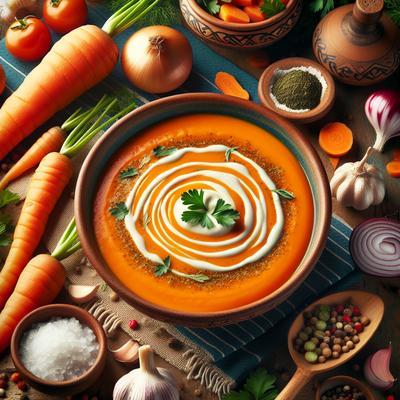 Image of South of the Border Carrot Bisque