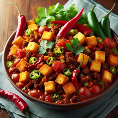 Image of South of the Border Chili Croutons