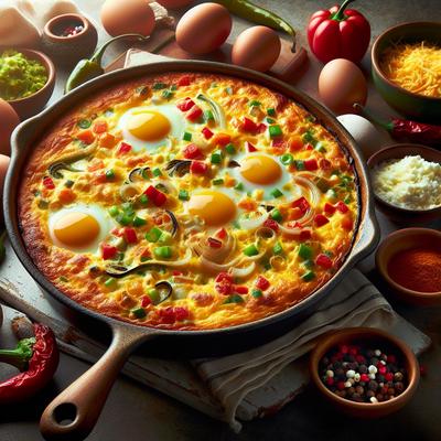 Image of South of the Border Egg Casserole