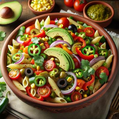 Image of South of the Border Pasta Salad