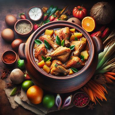 Image of South Pacific Island Chicken from a Crock Pot