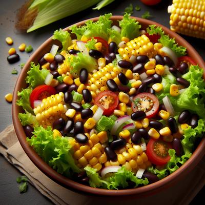 Image of South West Salad with Corn and Black Beans