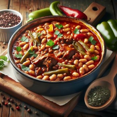 Image of Southern Barbecued Bean Casserole