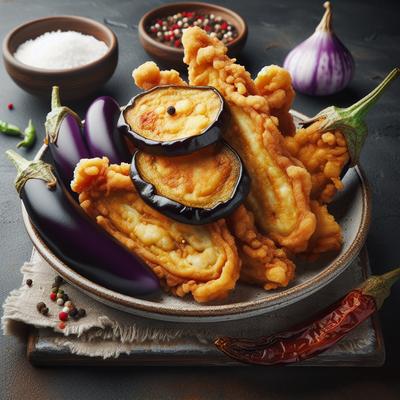 Image of Southern Battered Eggplant Aubergine
