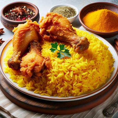 Image of Southern Chicken and Yellow Rice