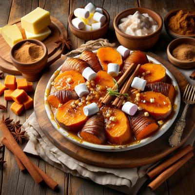 Image of Southern Comfort Yams or Sweet Potatoes Easy and Yummy