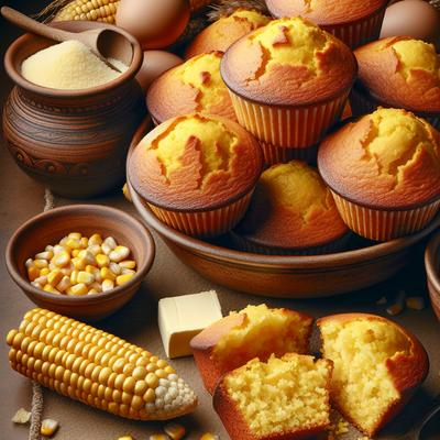 Image of Southern Cornbread Muffins
