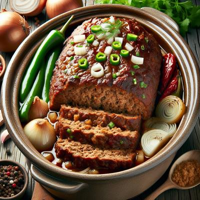 Image of Southern Crock Pot Meatloaf