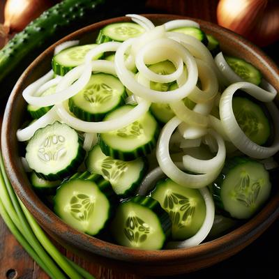 Image of Southern Cucumber and Onion Salad