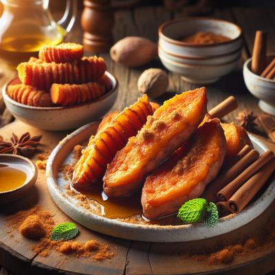 Image of Southern Deep Fried Sweet Potatoes