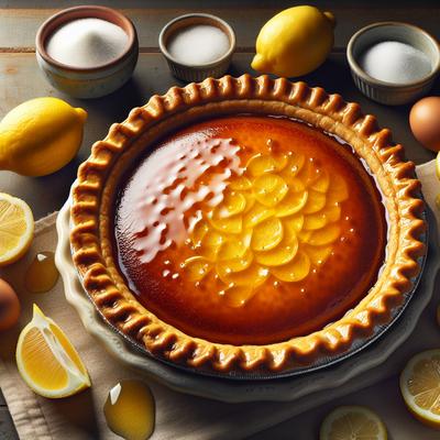 Image of Southern Lemon Chess Pie