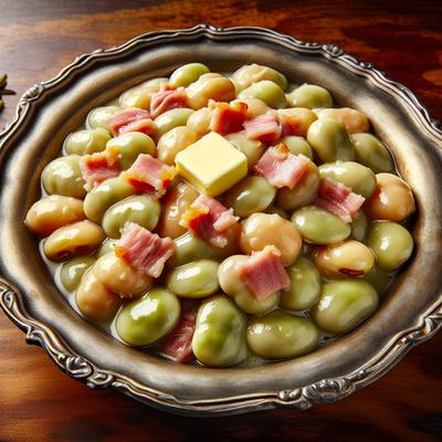Image of Southern Lima Butter Beans with Ham Bits