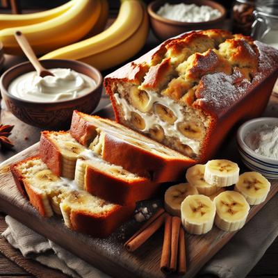 Image of Southern Living's Cream Cheese Banana Bread
