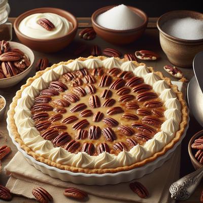 Image of Southern Living's Cream Cheese Pecan Pie