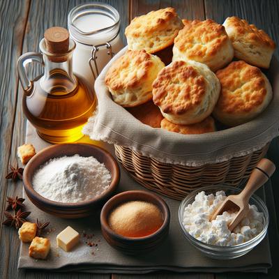 Image of Southern Oil Biscuits with Self Rising Flour