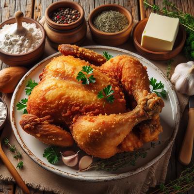 Image of Southern Oven Fried Chicken