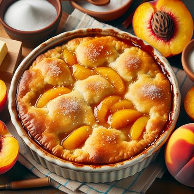 Image of Southern Peach Cobbler