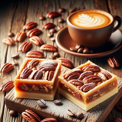 Image of Southern Pecan Pie Cappuccino Squares