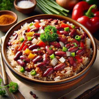 Image of Southern Red Beans Rice for the Pressure Cooker