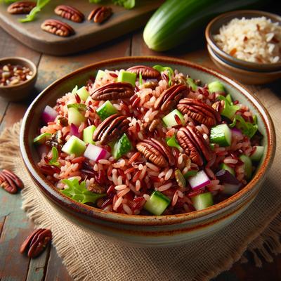 Image of Southern Red Rice and Pecan Salad