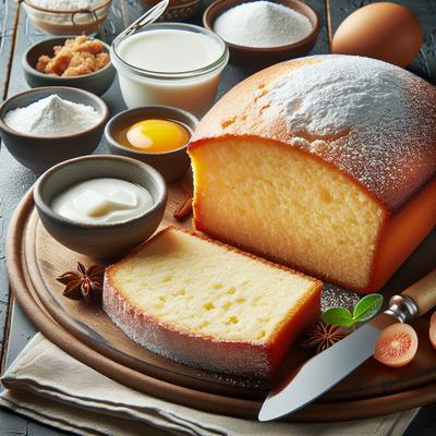 Image of Southern Sour Cream Pound Cake