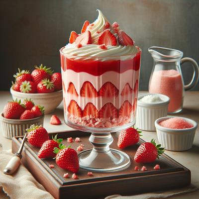 Image of Southern Strawberry Mousse