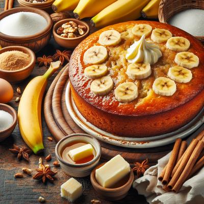 Image of Southern Style Banana Cake