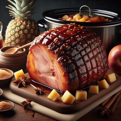 Image of Southern Style Crock Pot Ham