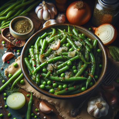 Image of Southern Style Green Beans the Porkless Way