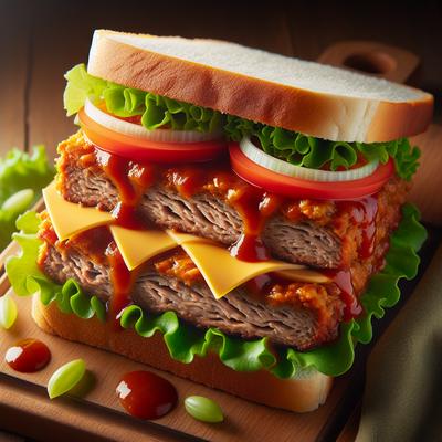 Image of Southern Style Meatloaf Sandwich