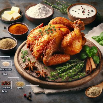 Image of Southern Style Oven Fried Chicken