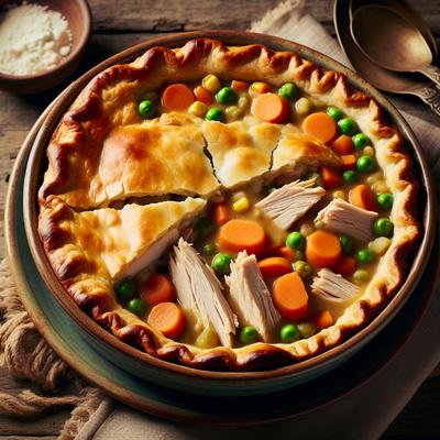 Image of Southern Style Turkey Pot Pie