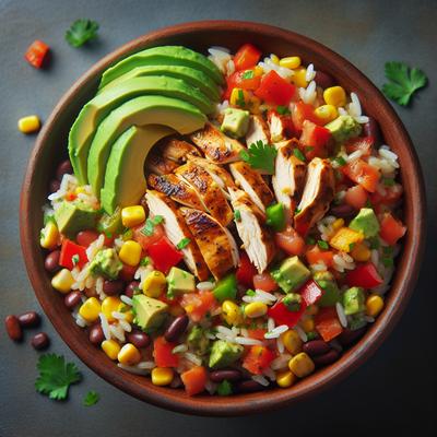 Image of Southwest Chicken and Rice Salad