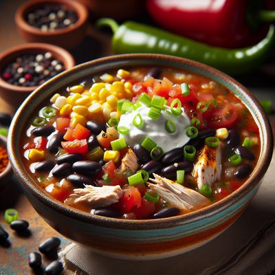Image of Southwest Chicken Black Bean Soup