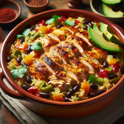 Image of Southwest Chicken Rice Casserole
