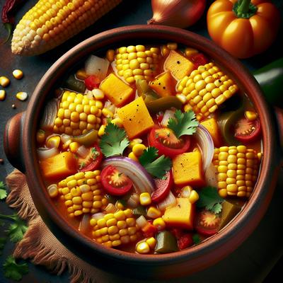 Image of Southwest Corn and Squash Stew