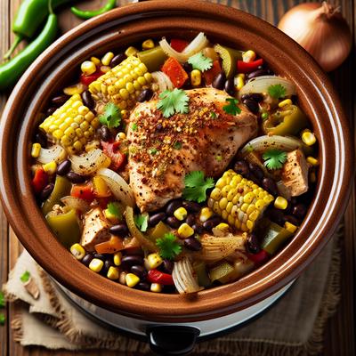 Image of Southwest Crock Pot Chicken