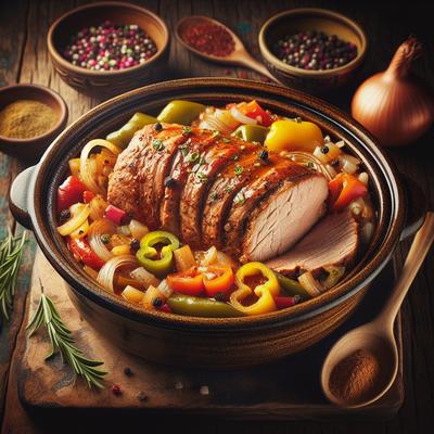 Image of Southwest Crock Pot Pork Tenderloin