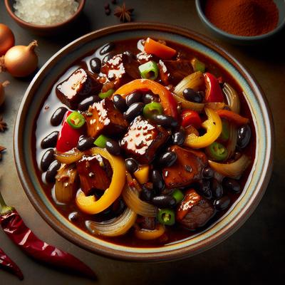 Image of Southwest Pork in Black Bean Sauce