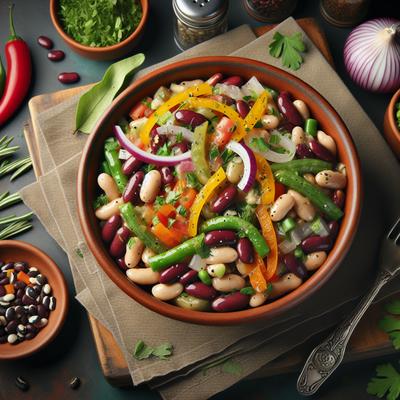 Image of Southwest Simple Sassy Satisfying Five Bean Salad