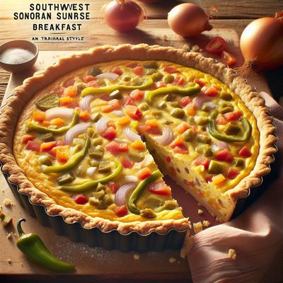 Image of Southwest Sonoran Sunrise Breakfast Quiche
