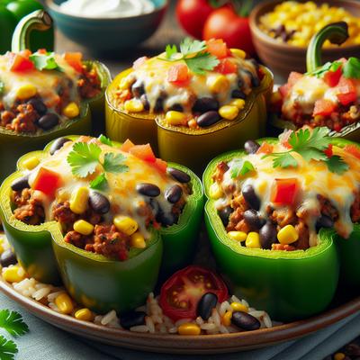 Image of Southwest Stuffed Bell Peppers