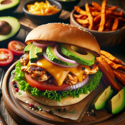 Image of Southwest Style Chicken Burgers