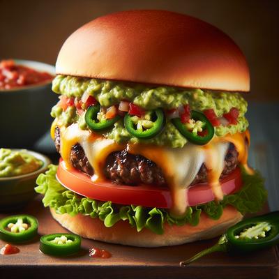 Image of Southwest Style Stuffed Cheeseburgers