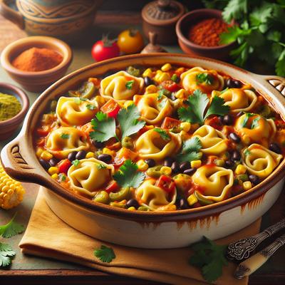 Image of Southwest Tortellini Casserole