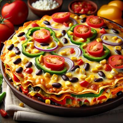 Image of Southwest Tortilla Vegetable Bake