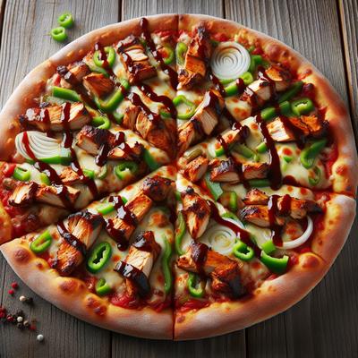 Image of Southwestern Bbq Chicken Pizza